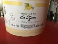 Mängden socker i Moutardes