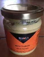 Mängden socker i Moutarde aux noix