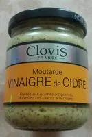 Mängden socker i Moutarde vinaigre de cidre