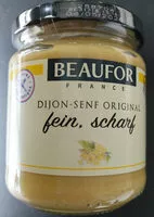 Mängden socker i Dijon-senf original