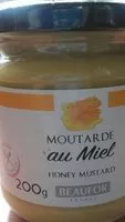 Mängden socker i Moutarde au miel