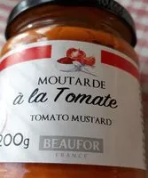Mängden socker i Moutarde à la tomate