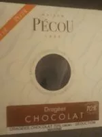 Mängden socker i Dragées chocolat