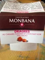 Mängden socker i Dragees au caramel