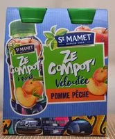 Mängden socker i Ze Compot' Veloutée Pomme Pêche
