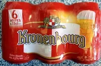 Mängden socker i Kronenbourg - Bière blonde