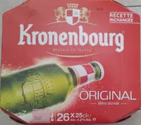 Mängden socker i Kronenbourg