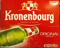 Mängden socker i Kronenbourg