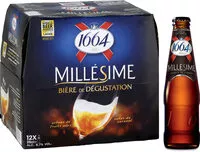 Mängden socker i 1664 - 12x25cl 1664 millesime 2017 - 6.70 degre alcool