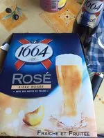 Mängden socker i 1664 6x25cl 1664 rose 4.5 degre alcool