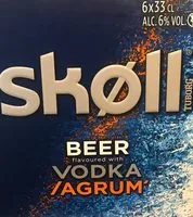 Mängden socker i Skoll 6X33CL SKOLL 6.0 DEGRE ALCOOL
