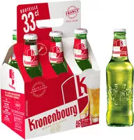 Mängden socker i Kronenbourg - 6x33cl kronenbourg panier - 4.20 degre alcool