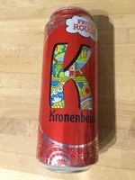 Mängden socker i Bière K By Kronenbourg Fruit Rouge