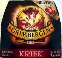 Mängden socker i Grimbergen Bière d'Abbaye 6X25CL GRIMBERGEN CERISE 6.0 DEGRE ALCOOL