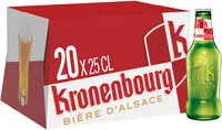 Mängden socker i Kronenbourg 20X25CL KRONENBOURG 4.2 DEGRE ALCOOL