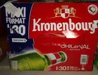 Mängden socker i Kronenbourg 30X25CL KRONENBOURG MF 4.2 DEGRE ALCOOL