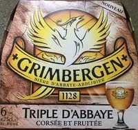 Mängden socker i Grimbergen 6X25CL GRIMBERGEN TRIPLE 8.0 DEGRE ALCOOL