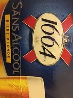 Mängden socker i 1664 - 12x25cl 1664 blonde sans alcool - 0.40 degre alcool