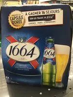 Mängden socker i 1664 - 6x25cl 1664 - 5.50 degre alcool
