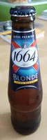 Mängden socker i 1664 blonde sans alcool