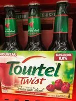 Mängden socker i Tourtel 6X27,5CL TOURTEL TWIST CERISE 0.0 DEGRE ALCOOL