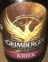 Socker och näringsämnen i Grimbergen cerise