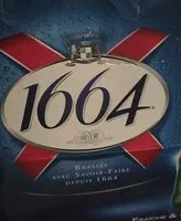 Mängden socker i 1664 - 20x25cl 1664 - 5.50 degre alcool