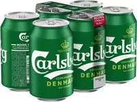 Mängden socker i Carlsberg 6X33CL CAN CARLSBERG 5.0 DEGRE ALCOOL