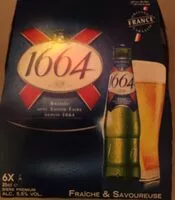 Mängden socker i 1664 6x25cl 1664 5.5 degre alcool
