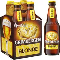 Mängden socker i Grimbergen 4X33CL GRIMBERGEN BLONDE 6.7 DEGRE ALCOOL