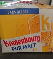 Mängden socker i Kronenbourg 12X25CL KRONENBOURG PUR MALT 0.4 DEGRE ALCOOL
