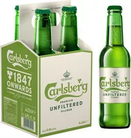 Mängden socker i Carlsberg 4X33CL CARLSBERG UNFILTERED 5.0 DEGRE ALCOOL