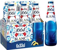 Mängden socker i 1664 6x33cl 1664 blanc 5.0 degre alcool