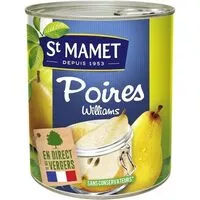 Mängden socker i Poires williams