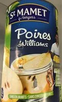 Mängden socker i 5 / 1 Poire Williams Sirop St Mamet