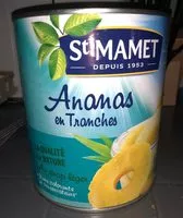 Mängden socker i A10 Ananas 50 / 60 Tranche St Mamet
