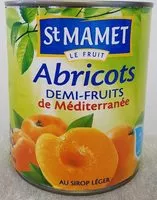 Mängden socker i Abricots demi-fruits de Méditerranée