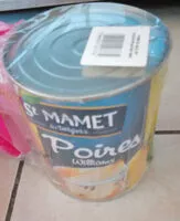 Mängden socker i St Mamet poires william x2