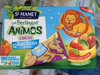 Mängden socker i Les berlingots animos circus