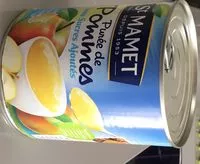 Mängden socker i Purée pommes sans sucres ajoutés ST MAMET, boîte de