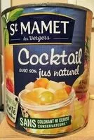 Mängden socker i Cocktail de Fruits avec son jus naturel