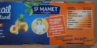 Mängden socker i Cocktail de fruits