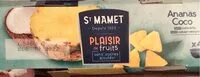 Mängden socker i Plaisir de fruits Ananas Coco