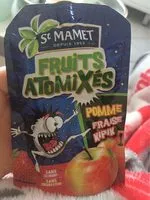 Mängden socker i Fruit atomixes