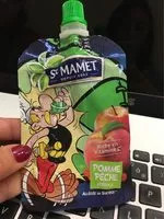 Mängden socker i Pomme pèche