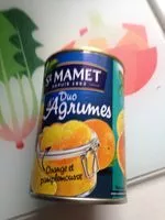 Mängden socker i Duo d'agrumes