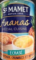 Mängden socker i Ananas écrasé spécial cuisine