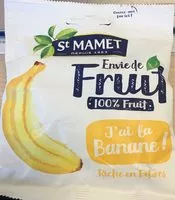 Mängden socker i Envie de fruit 100%