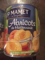 Mängden socker i Abricots de Méditerranée