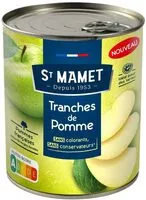 Mängden socker i Tranches de pommes